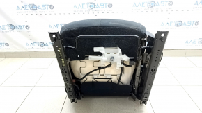 Сиденье водительское Toyota Prius 50 Prime 17-19 без airbag, механическое, подогрев, ткань черная, затерта, под химчистку, заломы