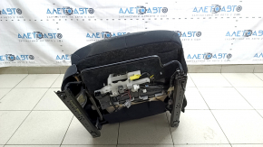 Сиденье пассажирское Toyota Prius 50 Prime 17-19 без airbag, механическое, подогрев, ткань черная, затерта, под химчистку, заломы