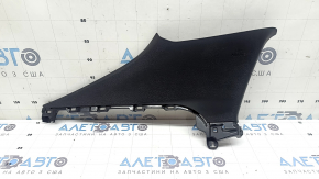 Накладка задней стойки верхняя левая Toyota Prius 50 16-20 черная, царапина