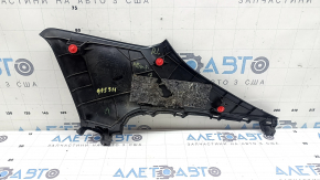 Накладка задней стойки верхняя левая Toyota Prius 50 16-20 черная, царапина