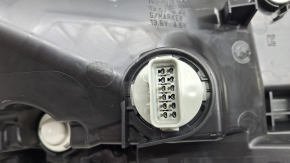 Фара передня ліва в зборі Honda CRV 23-26 LED із чорним глянцевим молдингом, подряпини
