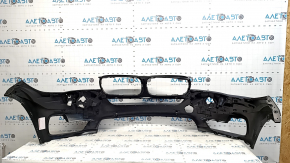 Бампер передній голий BMW X5 F15 14-18 під 2 парктроніки, омивачі фар, без відбивачів