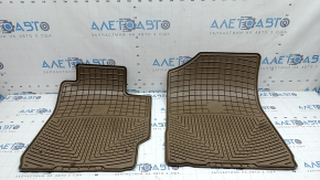 Комплект килимків салону гума Toyota Camry v40 07-11 бежевий, WeatherTech