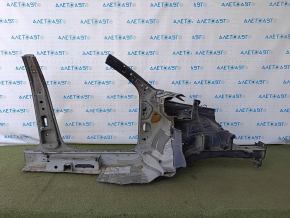 Чверть передня ліва VW Tiguan 09-18 відпиляна з центральною стійкою, чорна