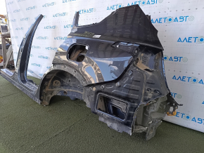 Четверть крыло задняя левая Hyundai Santa FE 19-23 отпилена с центральной стойкой, графит