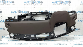Торпедо передня панель з AIRBAG Nissan Rogue 21-23 коричнева US built