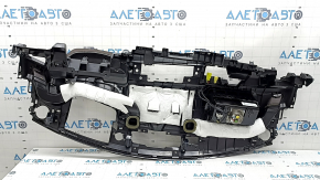 Торпедо передня панель з AIRBAG Nissan Rogue 21-23 коричнева US built