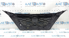 Грати радіатора grill з емблемою Nissan Rogue 21-23 під камеру і радар, стусани