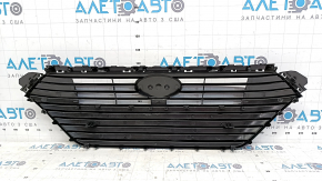 Грати радіатора grill Hyundai Ioniq 17-19 HEV, PHEV без радара, TYPE HYBRID