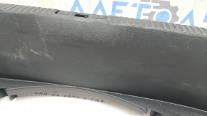 Накладка отвору багажника Audi A4 B9 17-25 чорна, потерта