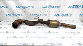 Приемная труба с катализатором VW Passat b8 16-19 USA 2.0T надорвана сетка
