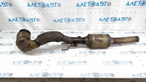 Приемная труба с катализатором VW Passat b8 16-19 USA 2.0T надорвана сетка