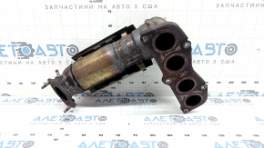 Колектор випускний з каталізатором Toyota Camry v40 07-11 hybrid із захистом, іржавий