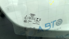 Лобове скло Audi Q3 83A 20-25 під камеру, з підігрівом камери, пісок, подряпини