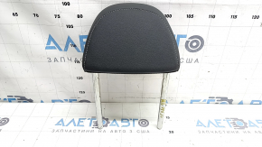 Підголовник 2 ряди лівий Audi A4 B9 20-25 шкіра чорна, сіра строчка