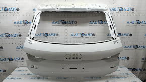 Двері багажника голі Audi Q3 83A 19-25 білий LY9C, прим'ятий кут