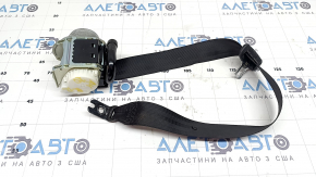 Ремінь безпеки задній правий з піропатроном Audi A4 B9 17-25 чорний, що стрільнув