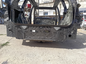 Задняя панель BMW X7 G07 19-26 2 части, на кузове, черная