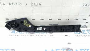 Молдинг обшивки двери передней правой Audi A4 B9 17-25 под серое дерево eiche grau natural