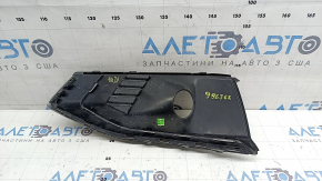 Решетка переднего бампера правая Audi A4 B9 20-25 хром под радар, сколы