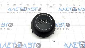 Подушка безпеки airbag в кермо водійська Audi A4 B9 17-24 чорна, тичка на хромі