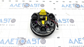 Подушка безпеки airbag в кермо водійська Audi A4 B9 17-24 чорна, тичка на хромі