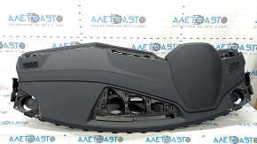 Торпедо передняя панель с AIRBAG Audi Q3 83A 19-25 черная, под динамики