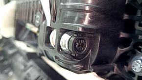 Торпедо передняя панель с AIRBAG Audi Q3 83A 19-25 черная, под динамики