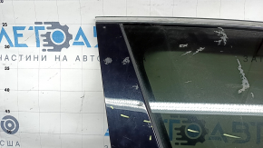 Двері в зборі передні права Audi A4 B9 20-25 графіт LX7H, в клеї, подряпини на накладці