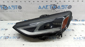 Фара передняя левая в сборе Audi A4 B9 20-24 LED без LED DRL, потерта, сколы
