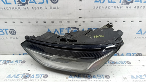 Фара передняя левая в сборе Audi A4 B9 20-24 LED без LED DRL, потерта, сколы