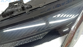 Фара передняя левая в сборе Audi A4 B9 20-24 LED без LED DRL, потерта, сколы