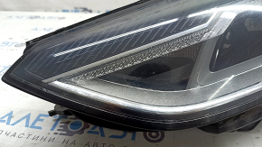 Фара передняя левая в сборе Audi A4 B9 20-24 LED без LED DRL, потерта, сколы