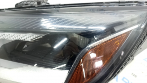 Фара передняя левая в сборе Audi A4 B9 20-24 LED без LED DRL, потерта, сколы