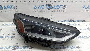 Фара передня права в зборі Audi A4 B9 20-25 без LED DRL, подряпини, під полірування