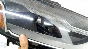 Фара передня права в зборі Audi A4 B9 20-25 без LED DRL, подряпини, під полірування