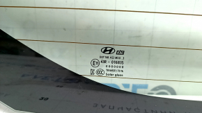 Стекло заднее двери багажника нижнее Hyundai Ioniq 17-22 подогрев