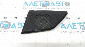 Накладка торпеди верхня під динаміки ліва Audi Q3 83A 19-25 чорна з кронштейном, SONOS