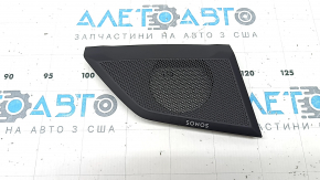 Накладка торпеди верхня під динаміки права Audi Q3 83A 19-25 чорна з кронштейном, SONOS