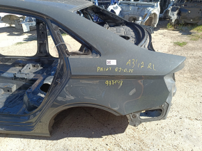 Четверть крыло задняя левая Audi A3 8V 15-20 4d на кузове, серая, крашенная 0.2-0.25
