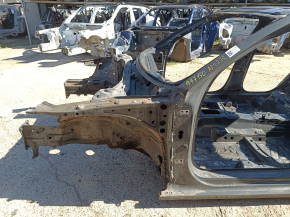 Четверть передняя левая Audi A3 8V 15-20 4d, 5d на кузове, серая, тычка