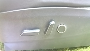 Сидіння водійське Tesla Model Y 20-25 з airbag, електро, шкіра чорна, з підігрівом, подряпини