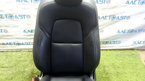 Сидіння водійське Tesla Model Y 20-25 з airbag, електро, шкіра чорна, з підігрівом, подряпини