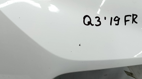 Бампер передний голый правый Audi Q3 83A 20-23 без Park Assist, S-Line, белый, без заглушки, царапины