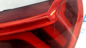 Фонарь внешний крыло правый Audi Q3 83A 19-25 LED, царапины, треснуто стекло