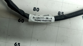 Зеркало боковое левое в сборе Tesla Model Y 20-25 13 пинов, белый  PPSW, без накладки, в клее