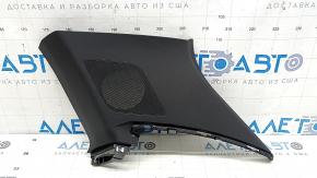 Накладка задньої стійки за кватиркою права Audi Q3 83A 19-25 чорна, під динамік, потерта