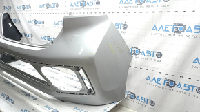 Бампер задній голий Hyundai Ioniq 17-22 без парктроніків, срібло, потертий