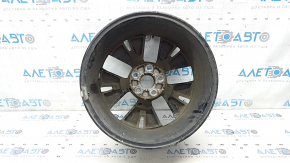 Колісний диск R18 x 7.5J ET40 Nissan Rogue 21-23 бордюрка, під ремонт