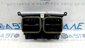 Дефлектор воздуховода центральной консоли BMW X5 F15 14-18 черный, под управление климатом, царапины